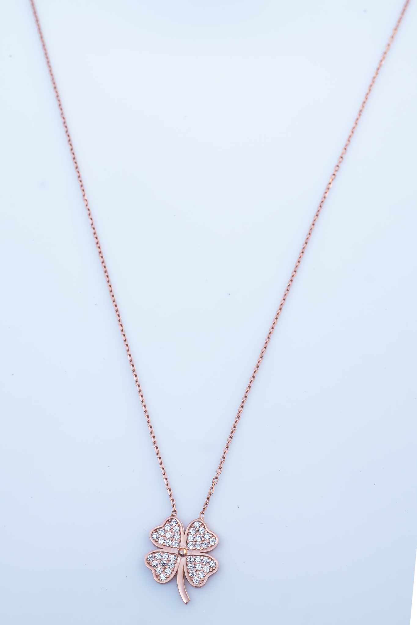 Spring flower Layered Necklace - Rose gold – Dimplery